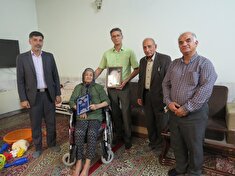 دیدار با مستمری بگیر سرکار خانم رباب خانم کمال