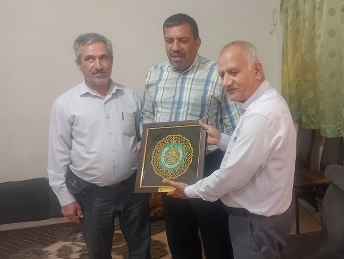 دیدار و سرکشی از پیشکسوت انتظامی شهرستان عسلویه، اردشیر رضایی