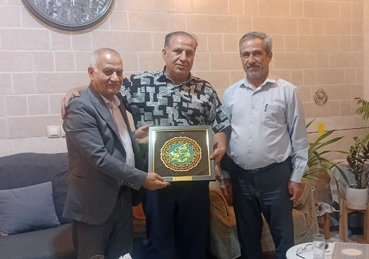 دیدار و سرکشی از پیشکسوت انتظامی شهرستان کنگان، جهانگیر عبدشیخی