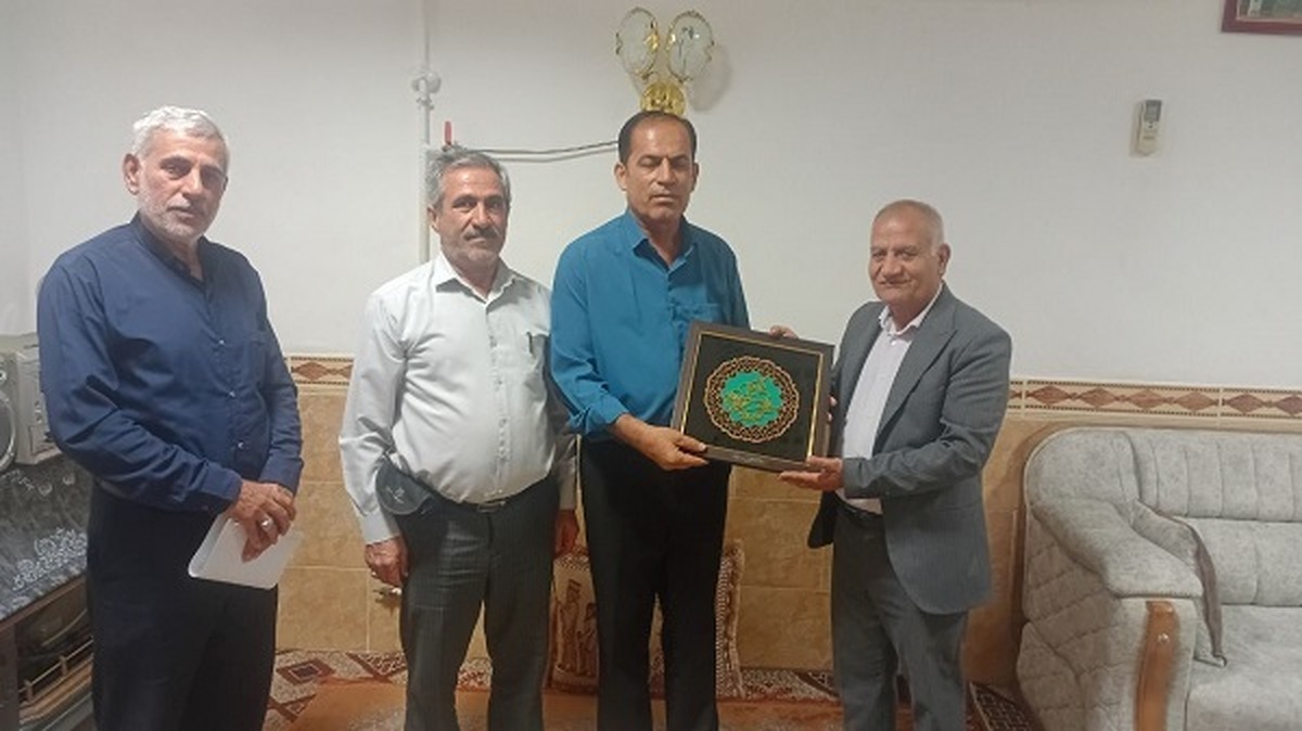 دیدار و سرکشی از پیشکسوت انتظامی شهرستان دشتی، مجید کردوانی