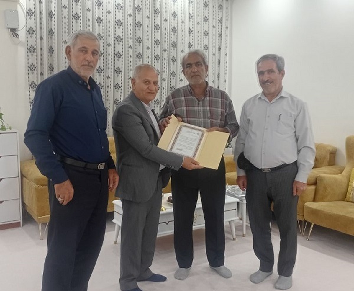 دیدار و سرکشی از پیشکسوت انتظامی شهرستان کنگان، نادر زمانی