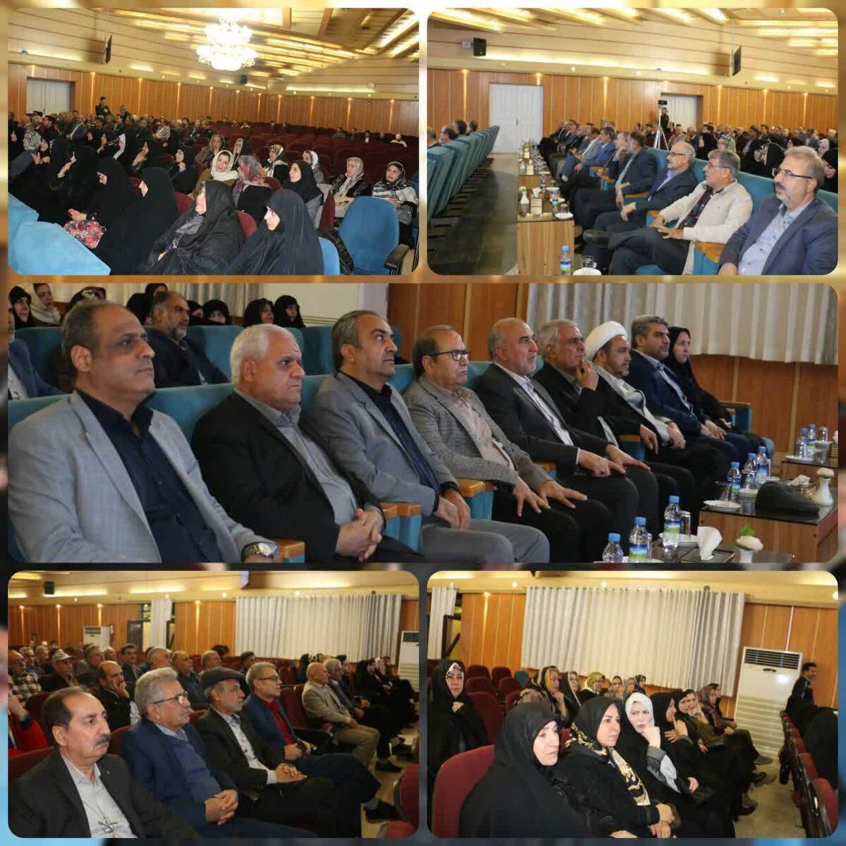 برگزاری ضیافت خانوادگی شهرستان مشهد با حضور ۱۵۰ بازنشسته و خانواده آنها