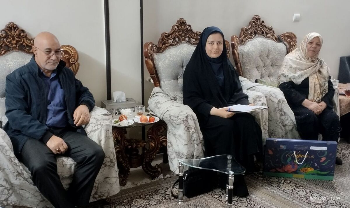 دیدار با مستمری بگیر عطیه زحمت کش