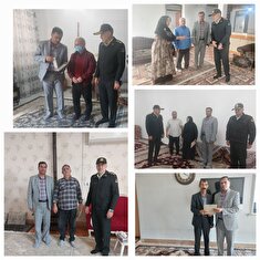 دیدار با پیشکسوتان و مستمری بگیران شهرستان بدره