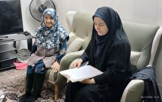 دیدار با مستمری بگیر صدیقه رستمی