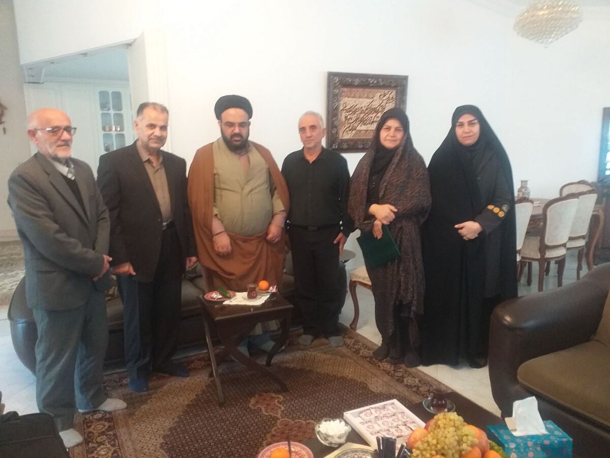 دیدار وتجلیل از پیشکسوت  بختیار جهاندار در شهرستان چالوس