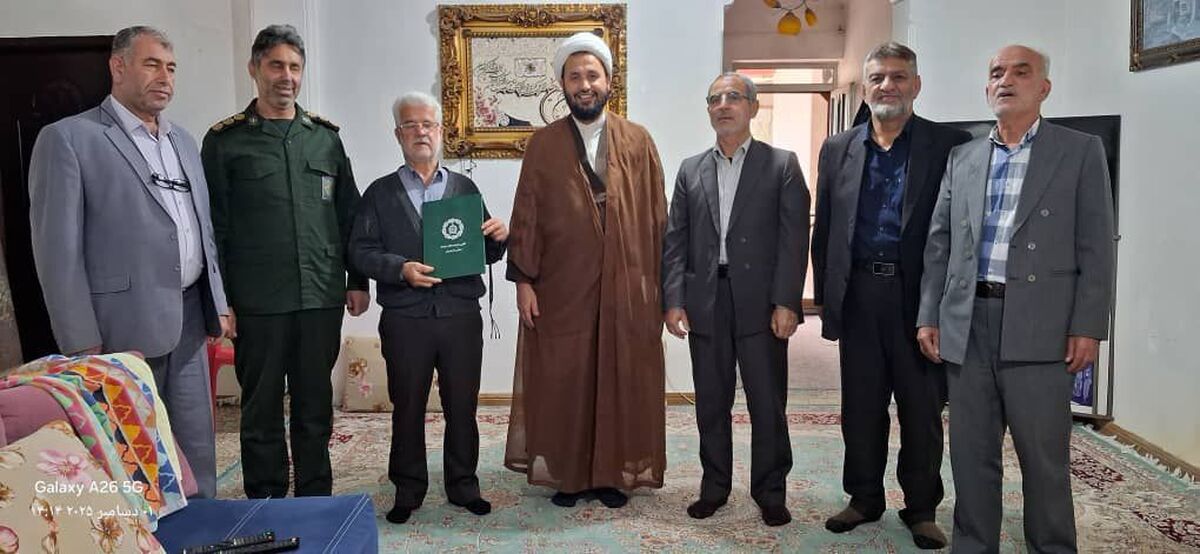 دیدار و تجلیل از بازنشسته داراب محمدنژاد در شهرستان بابل