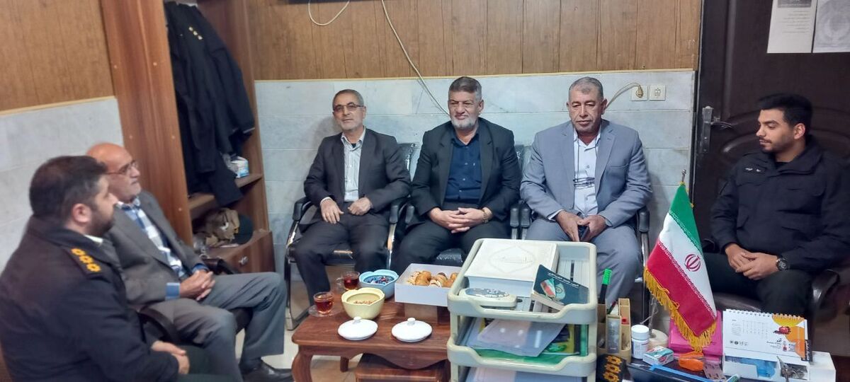 برگزاری جلسه تعاملی با فرمانده پاسگاه بابلکنار