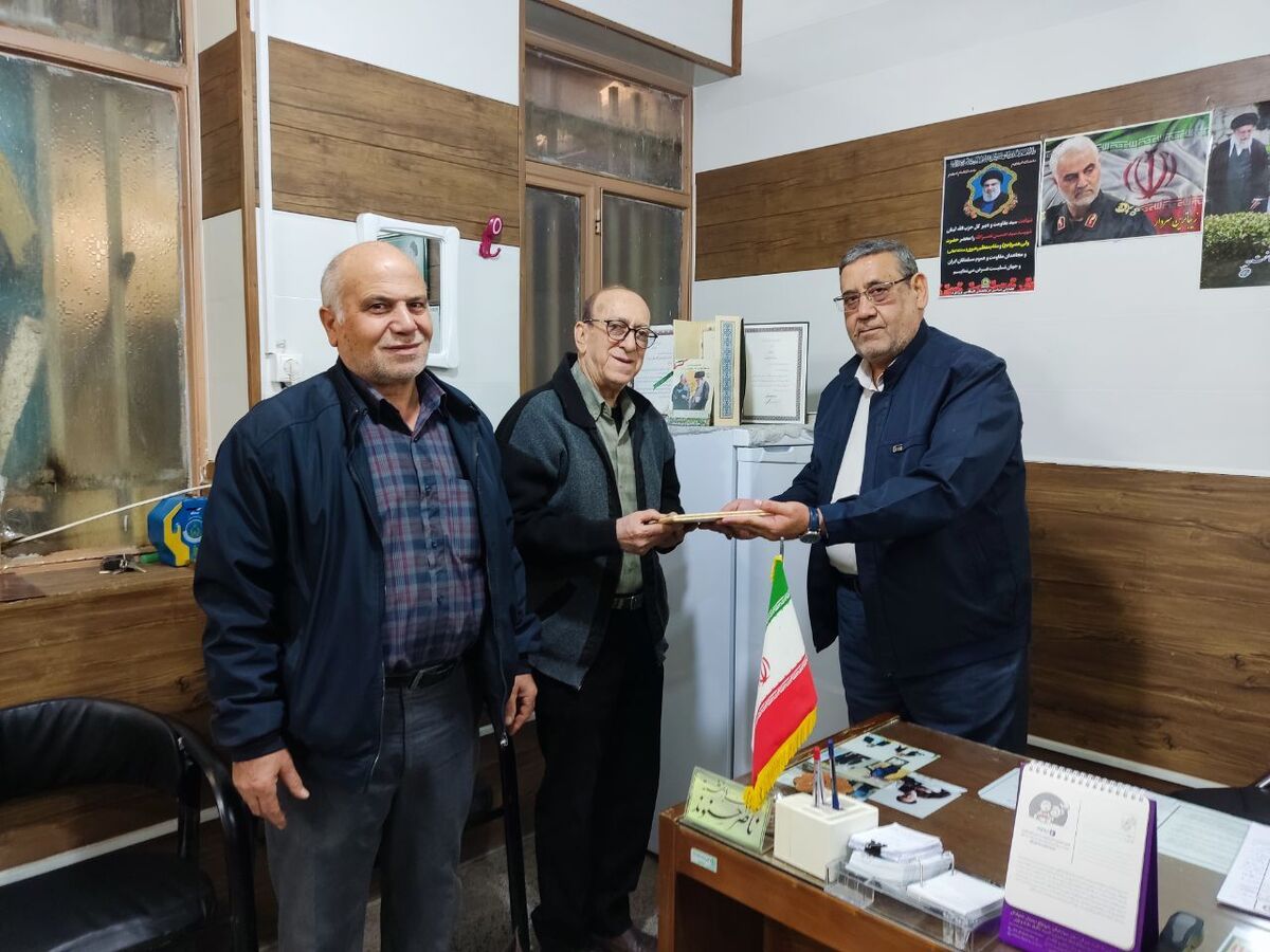 دیدار با ۲ نفر پیشکسوت بازنشسته شهرستان بروجرد