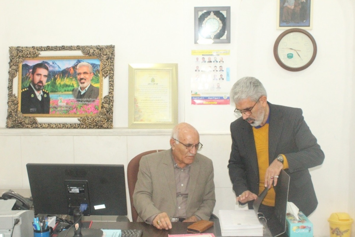 بازدید رئیس کانون استان از دفتر نمایندگی شهرستان کاشان