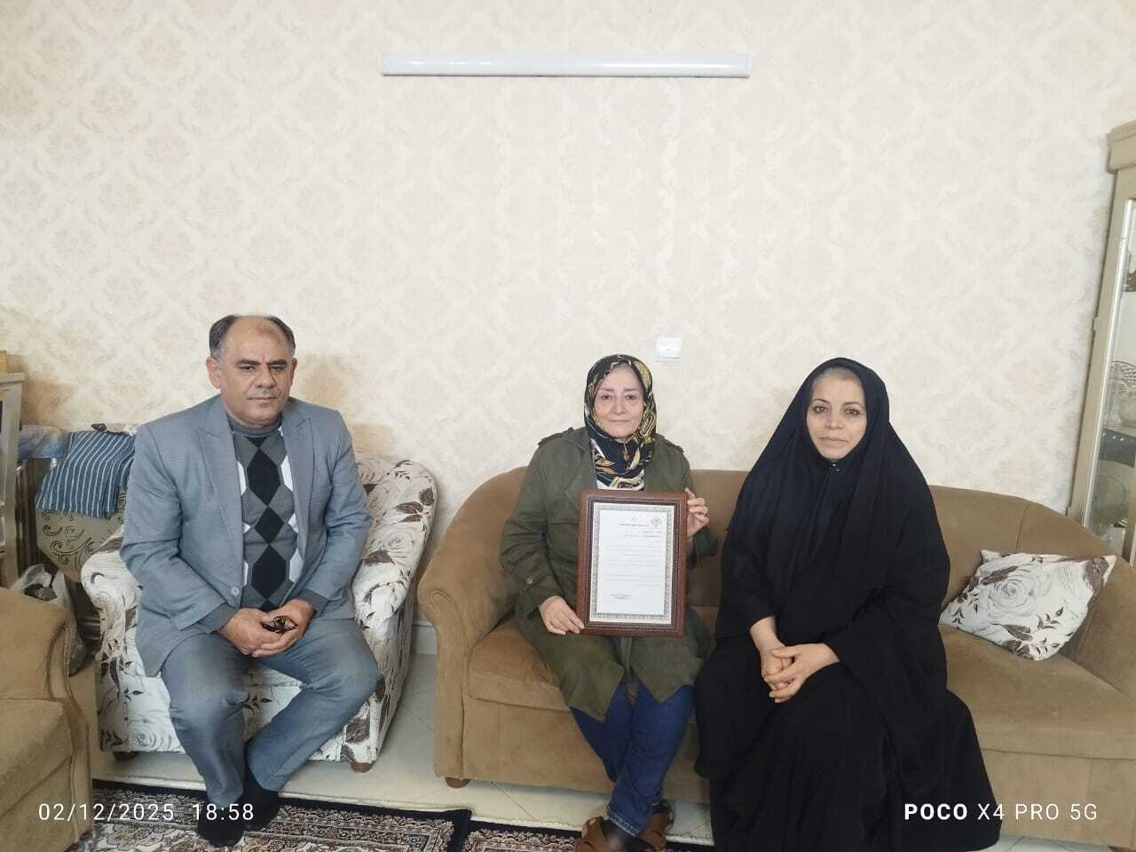 دیدار مدیر ارشد اداره بازنشستگی نیروهای مسلح استان البرز با 5 نفر از مستمری بگیران فراجا استان البرز دیدار مدیر ارشد اداره بازنشستگی نیروهای مسلح استان البرز با 5 نفر از مستمری بگیران فراجا استان البرز