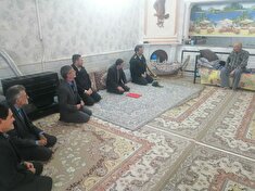 دیدار با ۶ نفر از پیشکسوتان در شهرستان زاوه