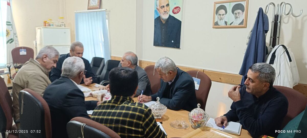 برگزاری جلسه ماهانه کانون بازنشستگان انتظامی استان مازندران