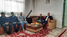 دیداربا۵ نفر از پیشکسوتان در شهرستان نیشابور