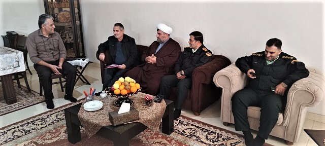 دیدار فرمانده انتظامی شهرستان آستارا با پیشکسوتان