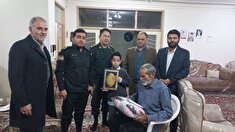 دیدار با۲ نفر از پیشکسوتان در شهرستان فریمان