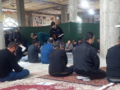 مراسم تشیع جنازه سرهنگ  حسن مسکر جهان آباد