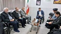 دیدار  با نماینده  مردم همدان در مجلس شورای اسلامی