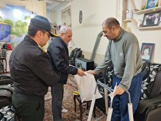 دیدار با ۶ نفر از پیشکسوتان در شهرستان کاشمر