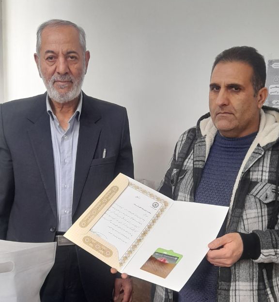 دیدار و سرکشی از ۲ پیشکسوت بازنشسته در شهرستان ساوه