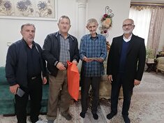 دیدار و  تکریم از ۵ پیشکسوت انتظامی در شهرستان قائمشهر