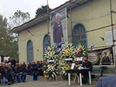 حضور در مراسم درگذشت پیشکسوت مرحوم سید مهدی نجبائی درتنکابن