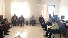 برگزاری جلسه سازمان رزم سوم در شهرستان داراب