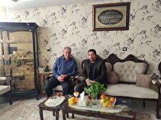 دیدار و ملاقات با ۵ بازنشسته همدان