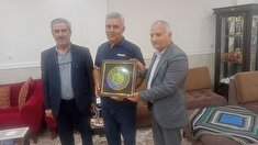 دیدار با پیشکسوت انتظامی جناب آقای مصطفی صالحی