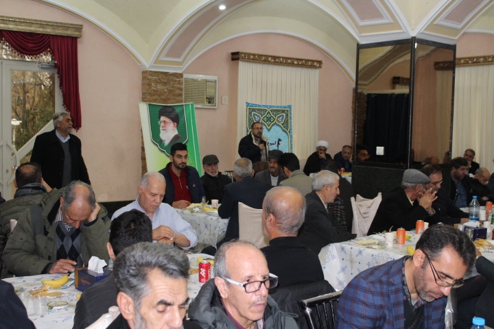 مراسم ضیافت خانوادگی بازنشستگان انتظامی شهرستان تبریز