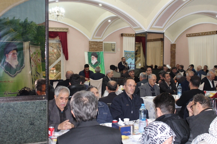 مراسم ضیافت خانوادگی بازنشستگان انتظامی شهرستان تبریز