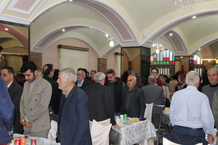 مراسم ضیافت خانوادگی بازنشستگان انتظامی شهرستان تبریز