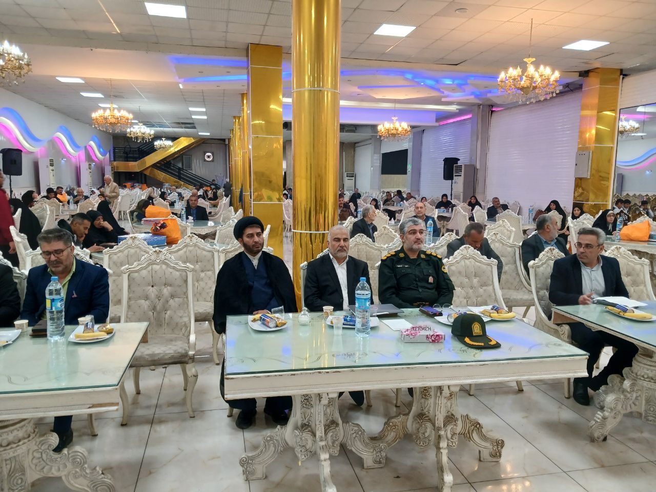 ضیافت خانوادگی مشترک نیروهای مسلح در شهرستان ماهشهر