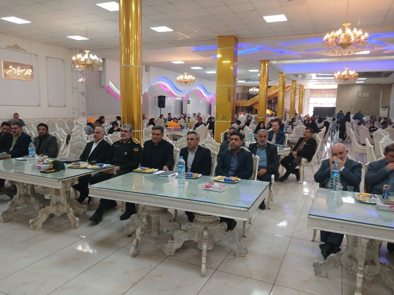 ضیافت خانوادگی مشترک نیروهای مسلح در شهرستان ماهشهر