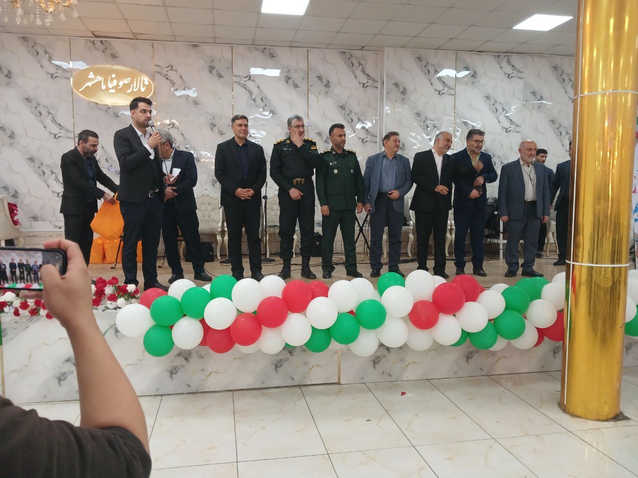 ضیافت خانوادگی مشترک نیروهای مسلح در شهرستان ماهشهر