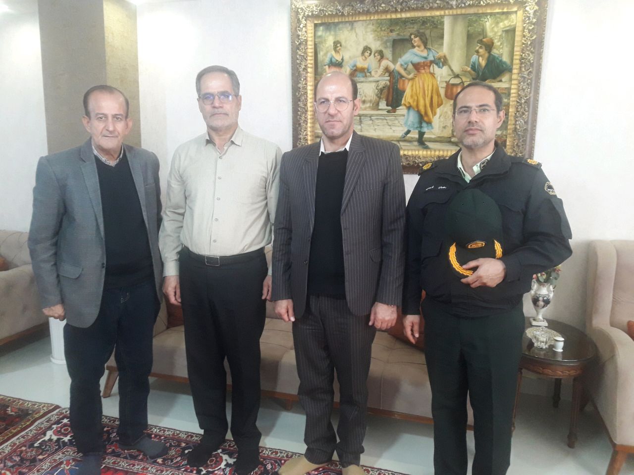 دیدار با ۴ نفر از اعضای وابسته شهرستان مراغه در منزل دیدار با ۴ نفر از اعضای وابسته شهرستان مراغه در منزل