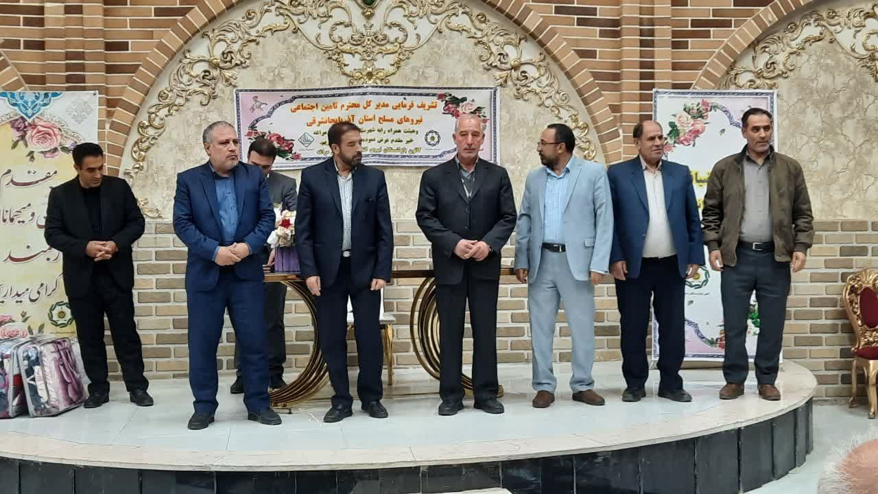 برگزاری مراسم تجلیل و قدردانی از اعضای وابسته در شهرستان مراغه برگزاری مراسم تجلیل و قدردانی از اعضای وابسته در شهرستان مراغه