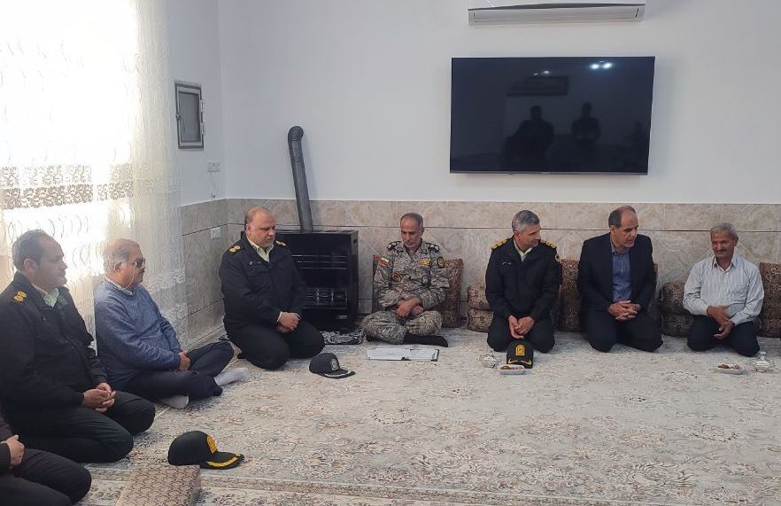 دیدار با ۵ پیشکسوت بازنشسته انتظامی شهرستان طبس