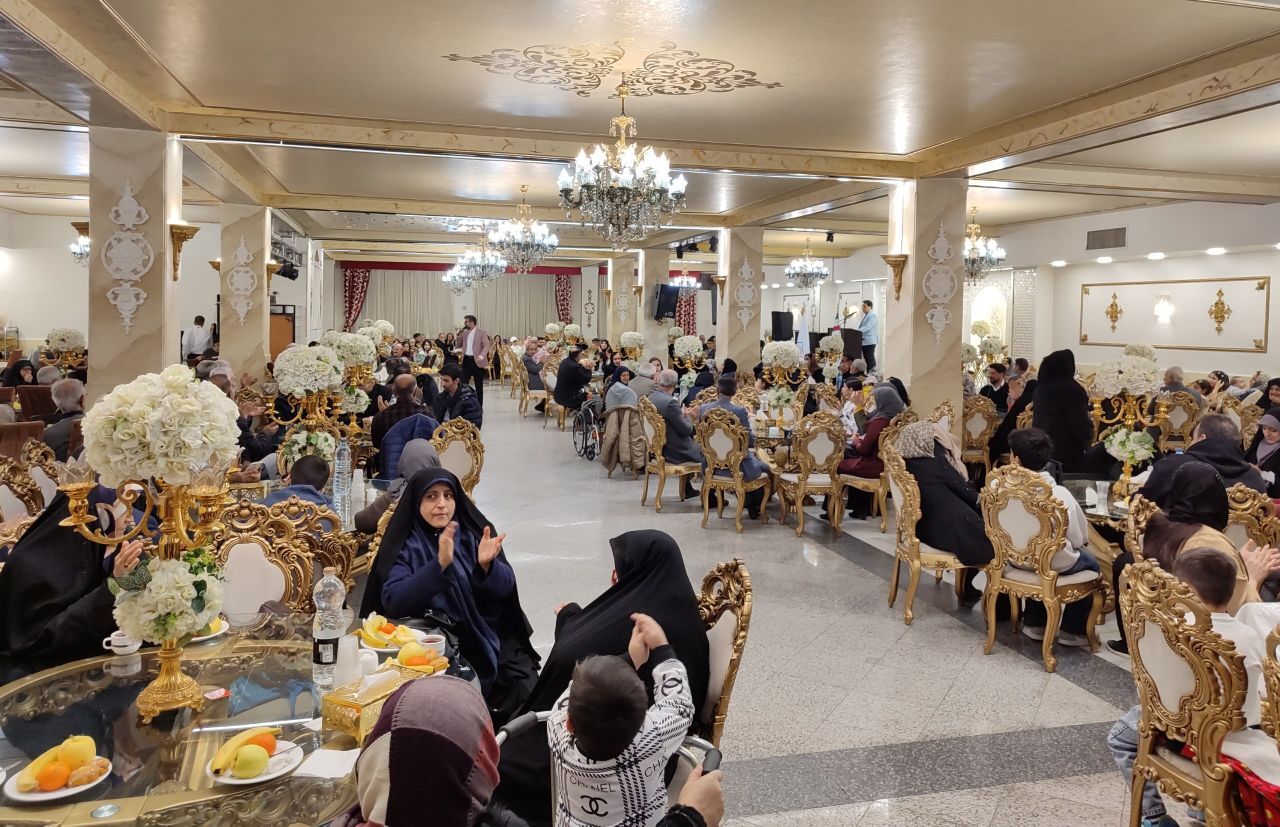 برگزاری ضیافت با حضور 85 خانواده بازنشسته و مستمری بگیر انتظامی در استان البرز