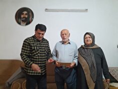 دیدار و تجلیل ازپیشکسوت انتظامی محمد علی فردی در شهرستان ساری