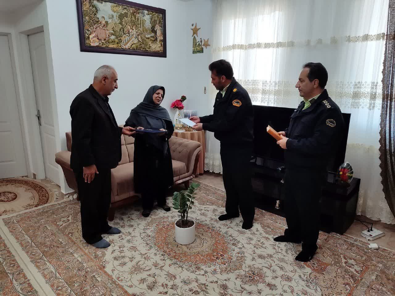 دیدار با 2 نفر از اعضای وابسته شهرستان نظرآباد