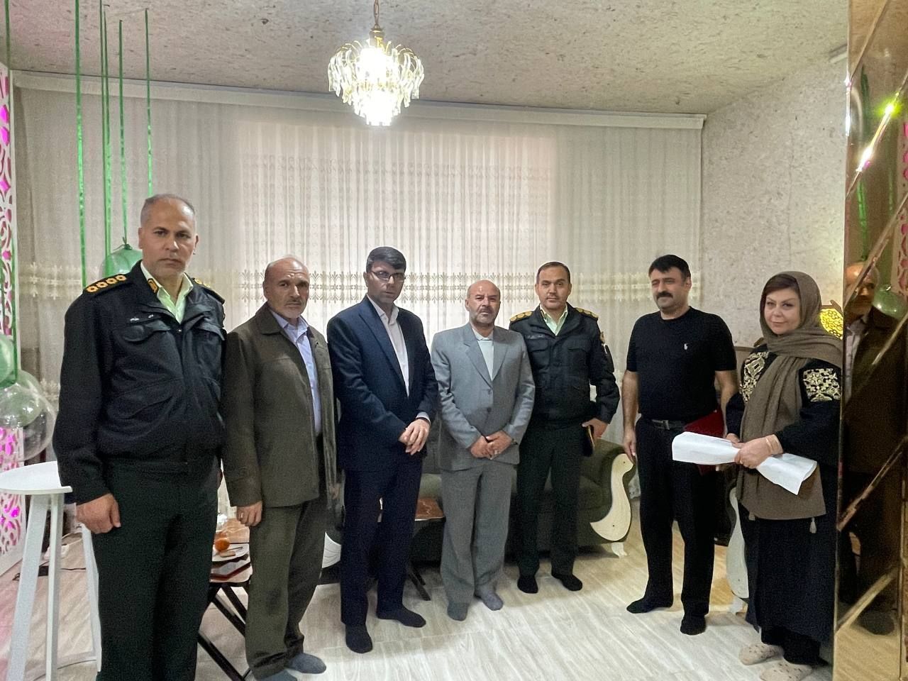 دیدار رئیس کانون انتظامی استان با دو پیشکسوت شهرستان اسفراین