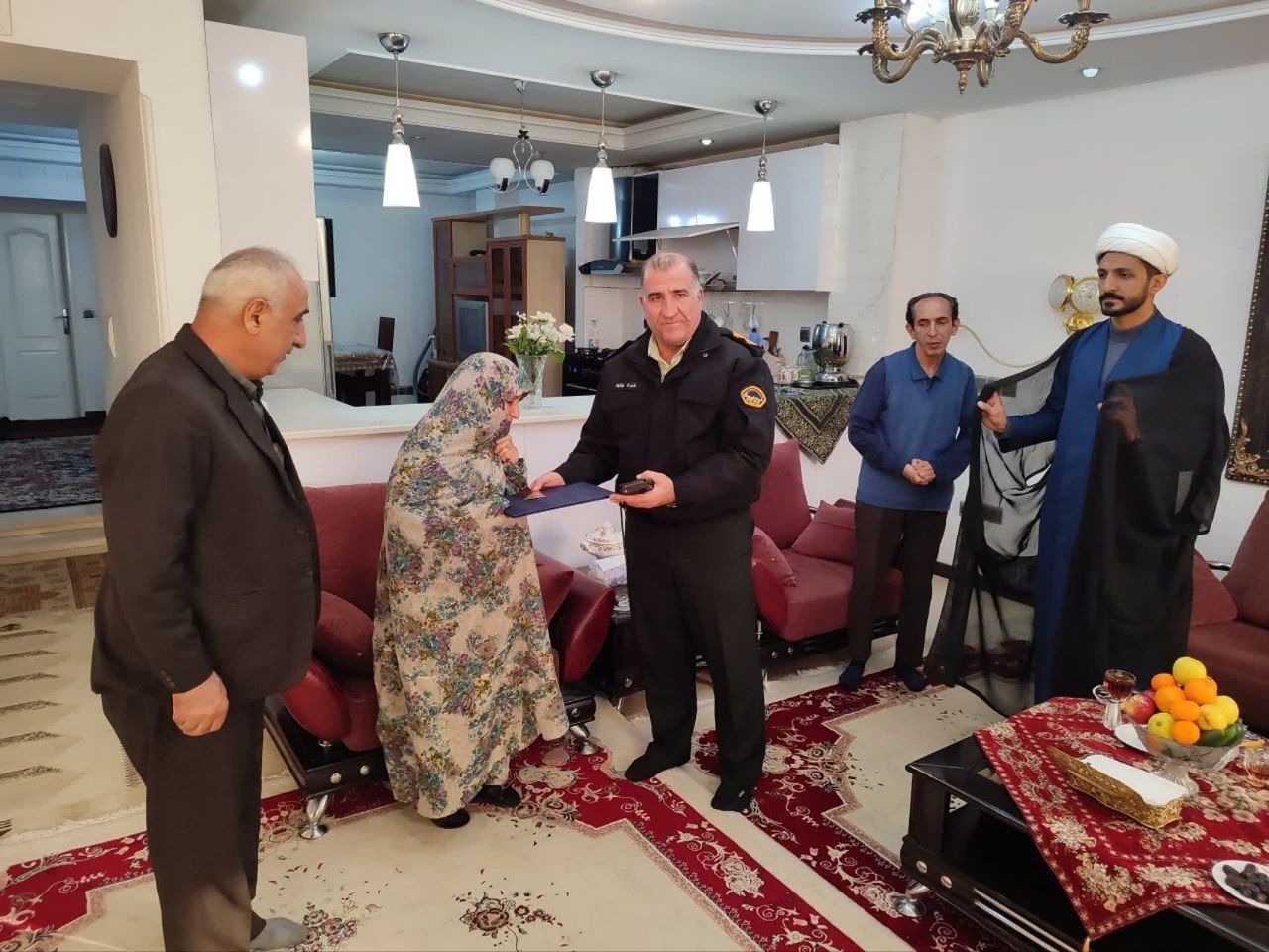 دیدار با 3 نفر از اعضای وابسته شهرستان ساوجبلاغ