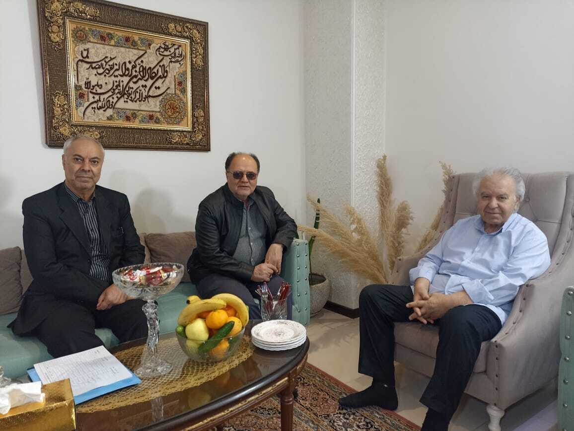 دیدار با دو تن از بازنشستگان شهرستان کرج