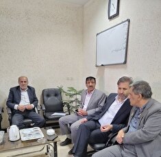 دیدار رئیس کانون بازنشستگان با رئیس امور اداری استانداری استان کهگیلویه و بویراحمد