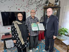 دیدار با دو پیشکسوت انتظامی در شهرستان تنکابن