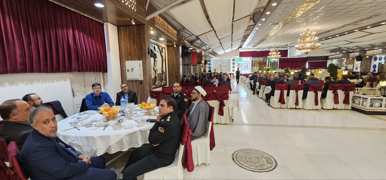 برگزاری مراسم ضیافت خانوادگی بازنشستگان انتظامی شهرستان مرند