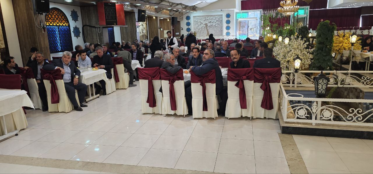 برگزاری مراسم ضیافت خانوادگی بازنشستگان انتظامی شهرستان مرند