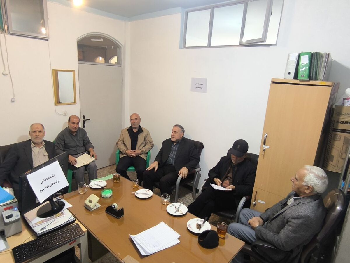 برگزاری جلسه هماهنگی بر نامه های هفته بسیج  شهرستان میاندوآب