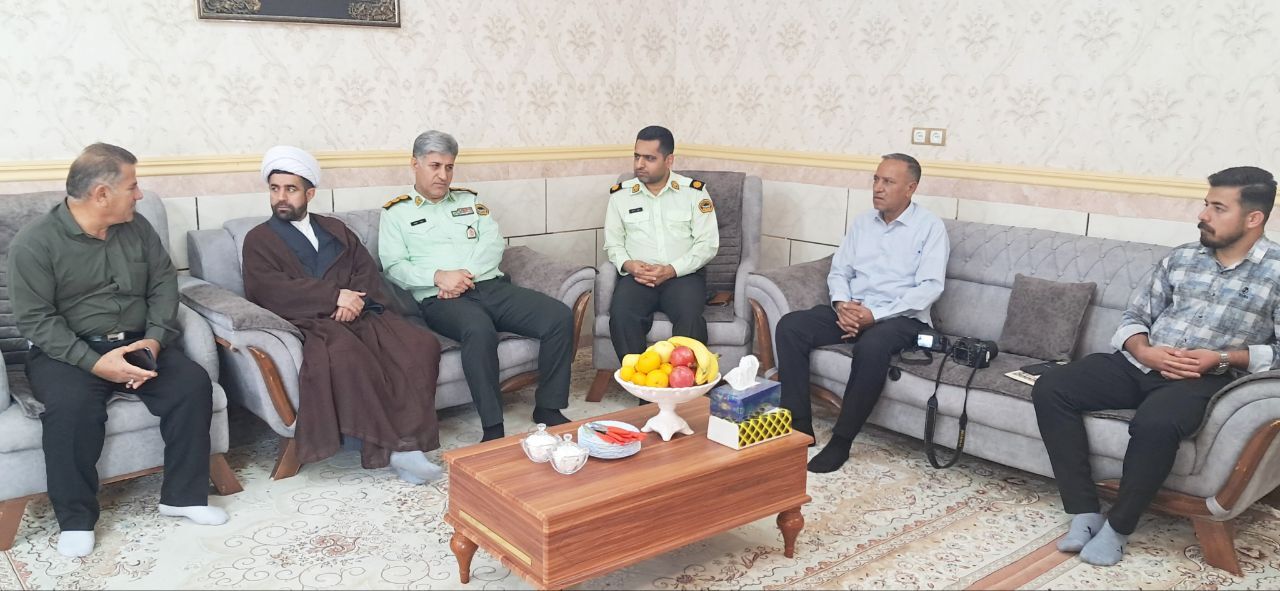 دیدار با 3 نفر از بازنشستگان و مستمری بگیران شهرستان رامهرمز